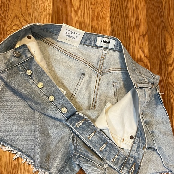AGolde Dee Short Vintage High Rise Size 30 NWT - Picture 6 of 10